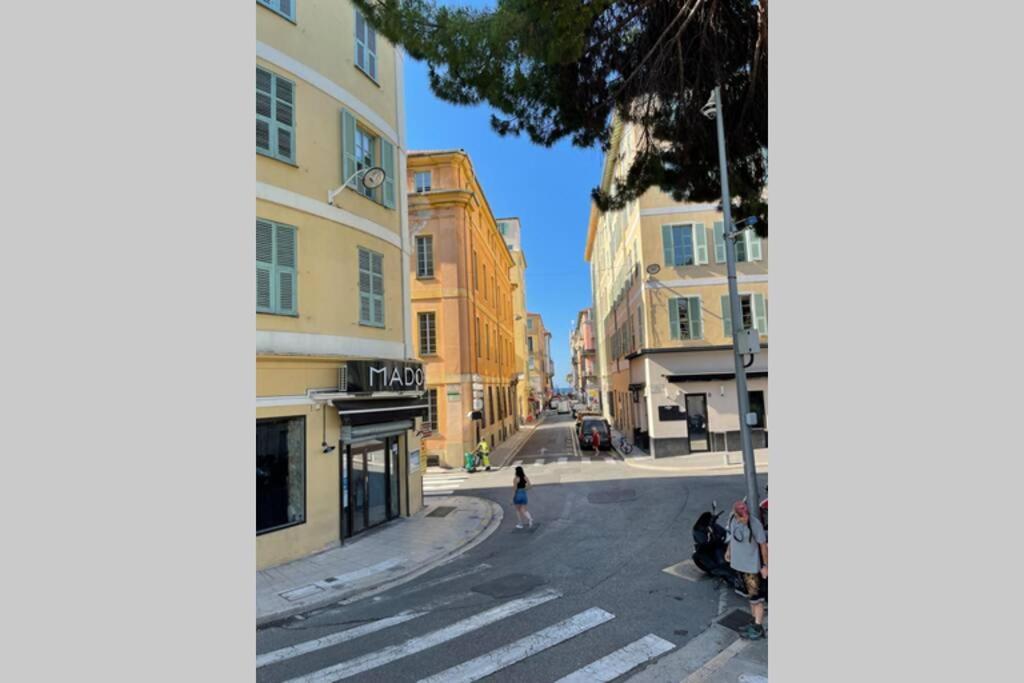 Spacious 3 Bedroom Flat Nice Center - Magnificent View-Parking Exterior foto