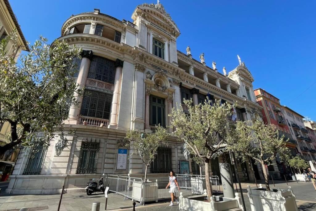 Spacious 3 Bedroom Flat Nice Center - Magnificent View-Parking Exterior foto