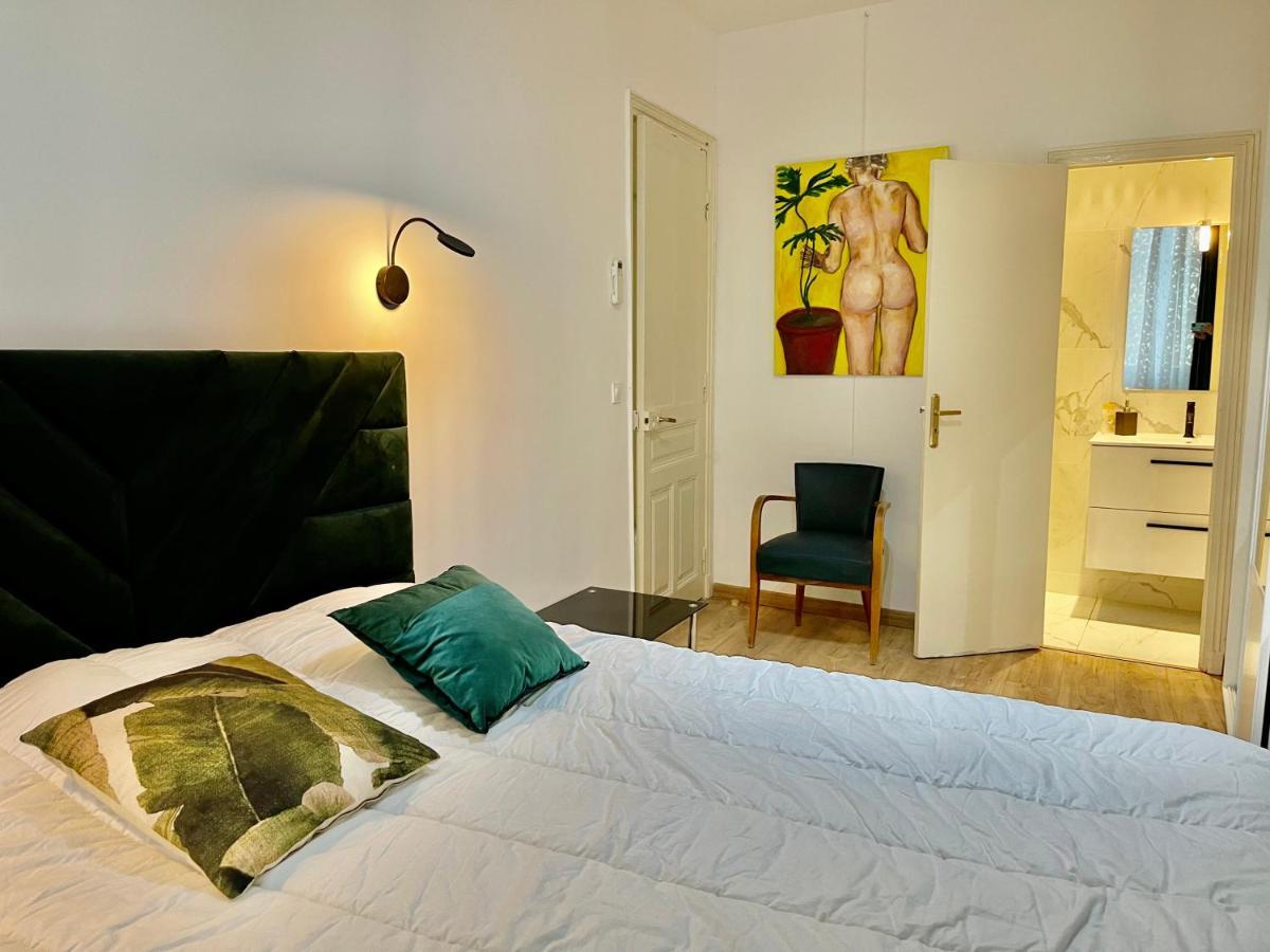 Spacious 3 Bedroom Flat Nice Center - Magnificent View-Parking Exterior foto