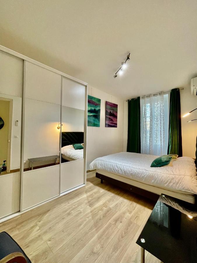 Spacious 3 Bedroom Flat Nice Center - Magnificent View-Parking Exterior foto